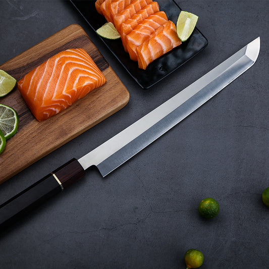 Japanese Stainless Steel Sashimi Sushi Knife